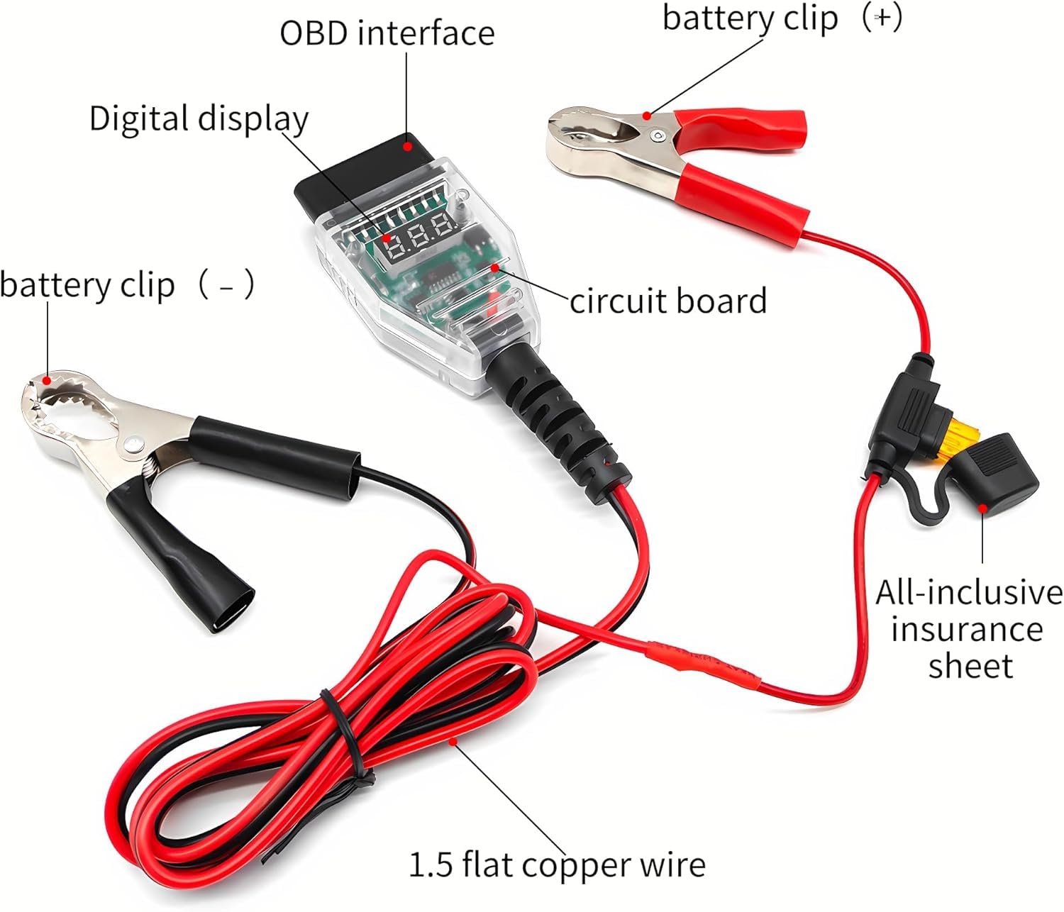 Versione italiana — Obd II obd2 memory saver for car battery memory ...