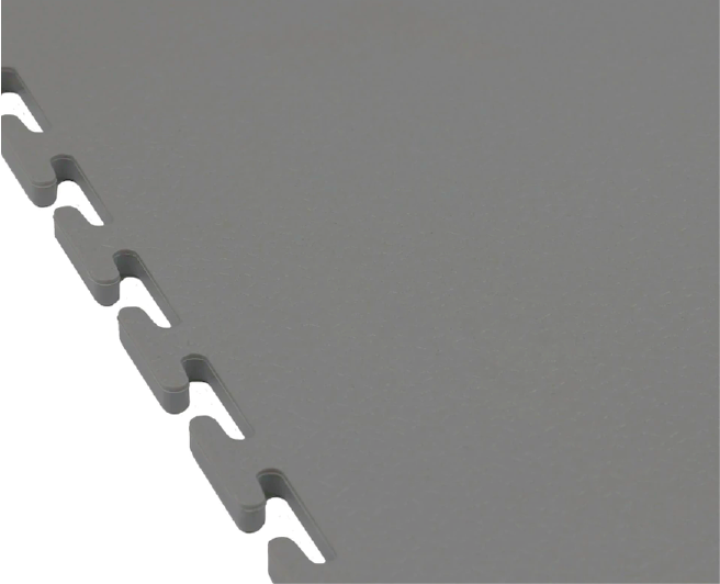 Suelo modular para garaje y taller loseta de PVC 50x50cm Gris oscuro antideslizante Pro-Tile - 2