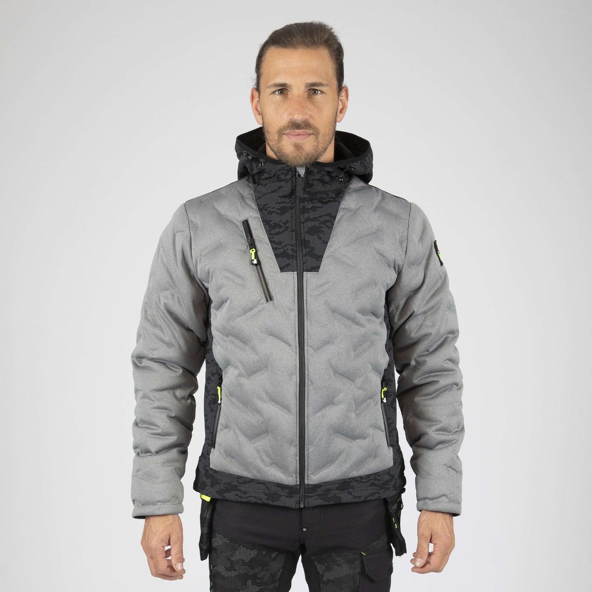 BERKUS - DOUDOUNE DE TRAVAIL - 1102 Gris Chiné M - 2