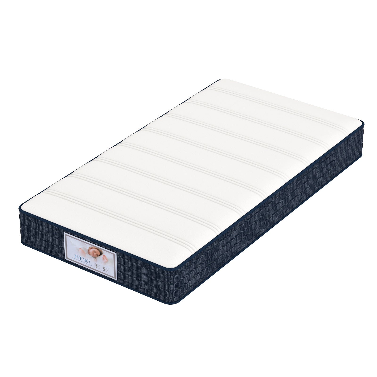 TEENO Matelas à ressorts 90x190 cm, épaisseur 20 cm - 5