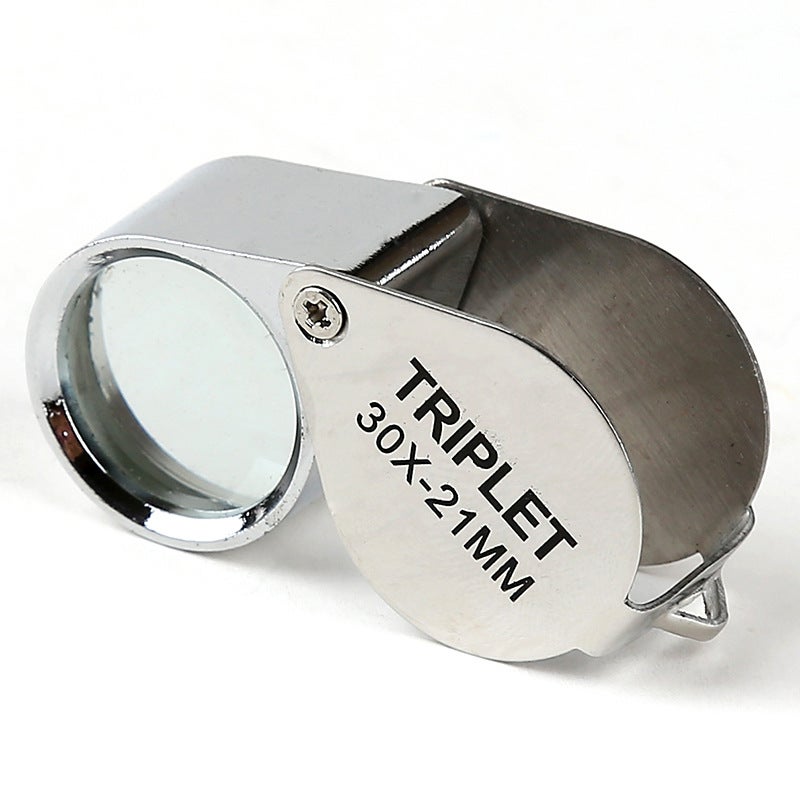 Loupe De Bijoutier 30X 50X Super Pratique – Pliable, Légère Et Idéale Pour Les Pros Ou Le Bricolage !