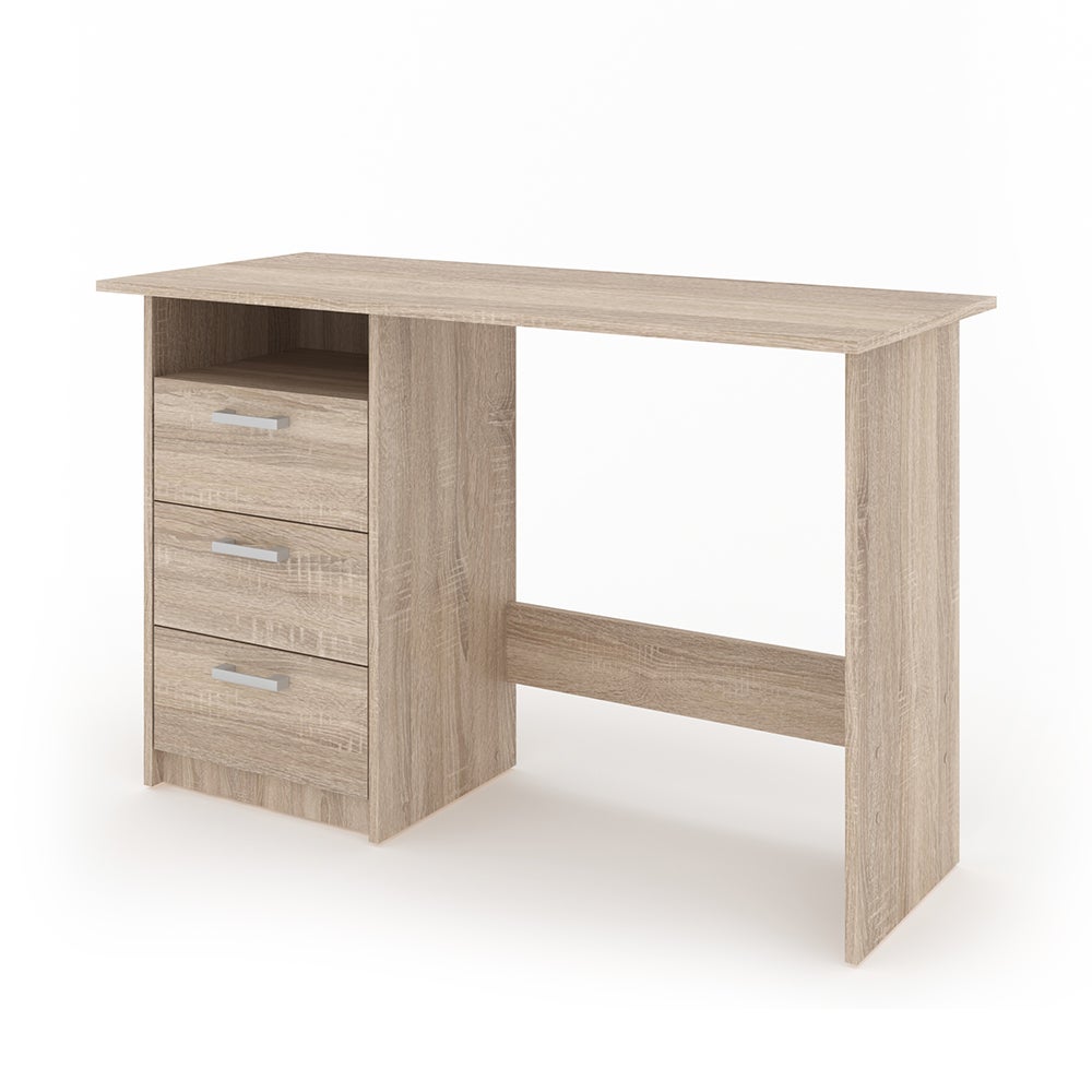 Bureau Ruben, Blanc, 100 x 65 cm, Vicco