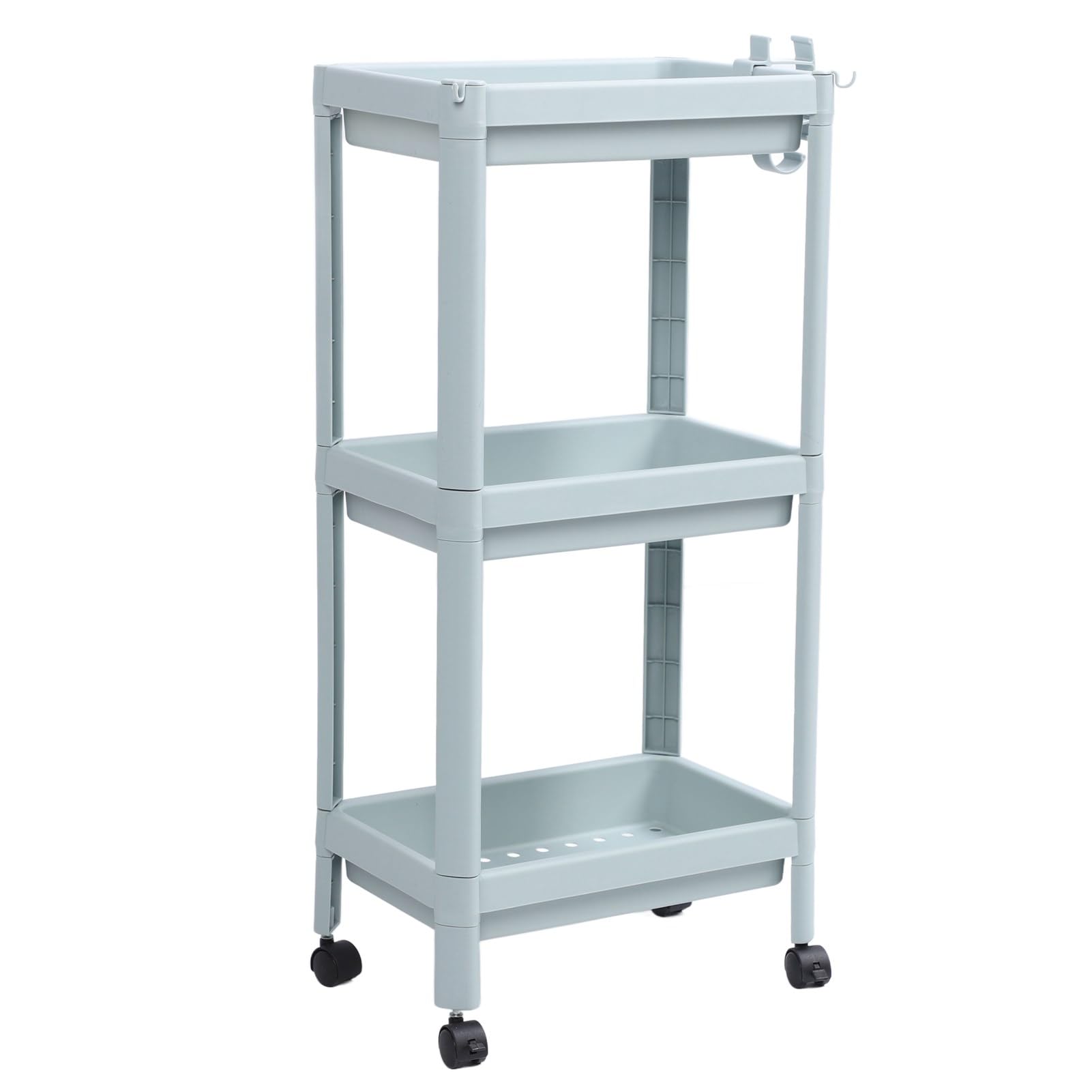 YUET Étagère D'angle Autoportante, Organiseur De Rangement Idéal Pour