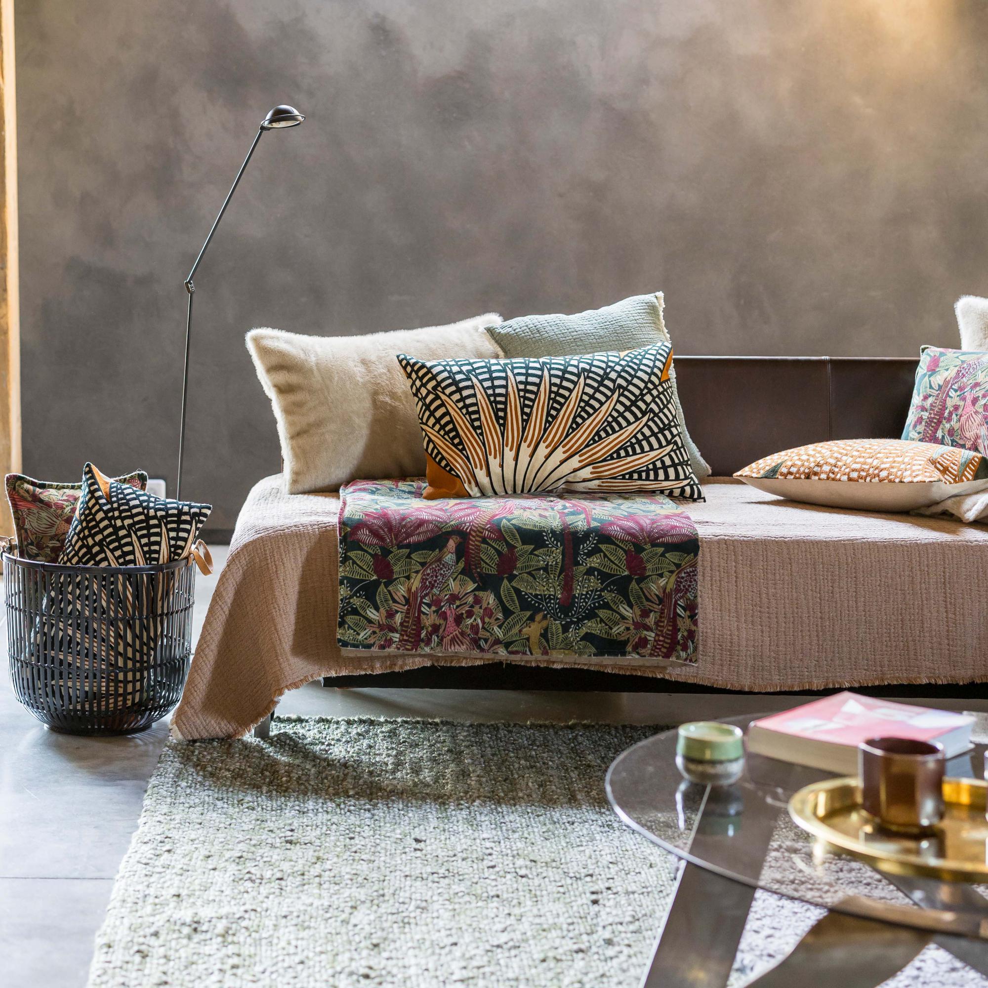 Jeté Emilio cuivre 180 x 260 cm Vivaraise - 3