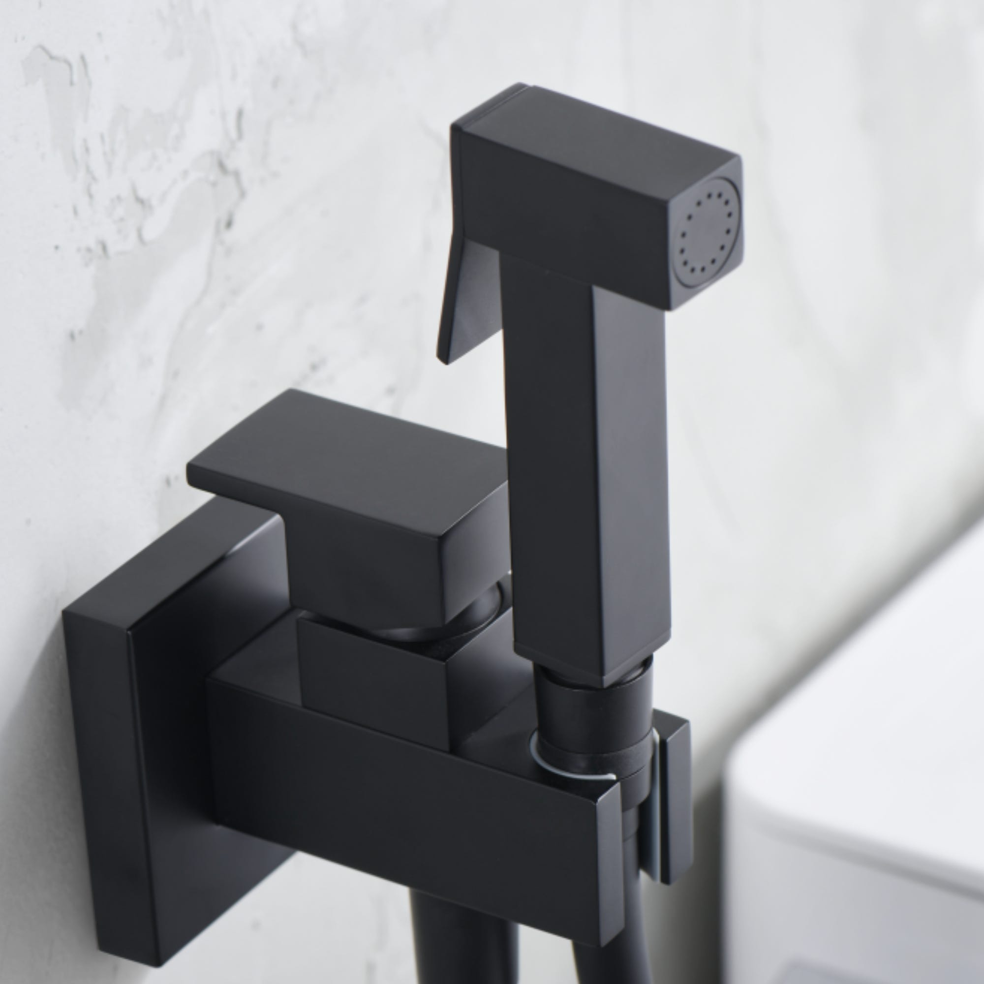 IMEX - Ducha Bidet Agua Fría y Caliente | Grifo Bidet Empotrado para WC ...
