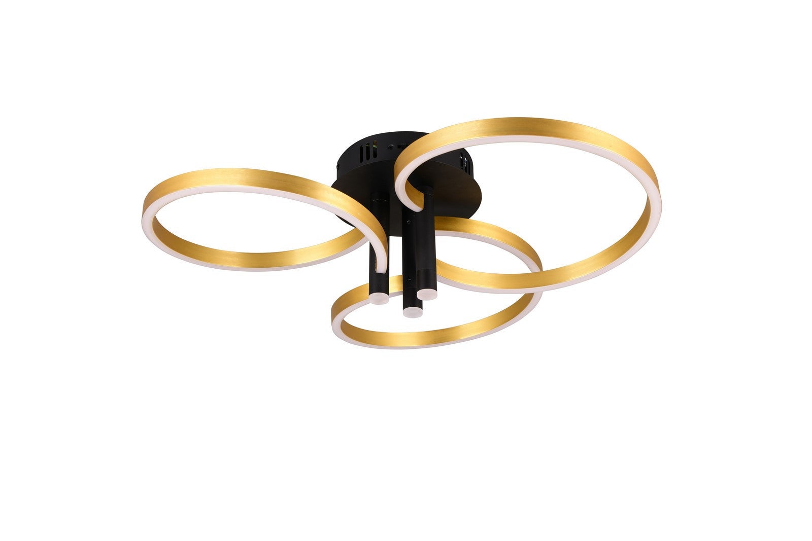 Lampa sufitowa wisząca Caruso złoto-czarna LED 43W 2300K-4000K 4980lm nowoczesna wym: 20 x 65 x 65 cm metal Trio - 7