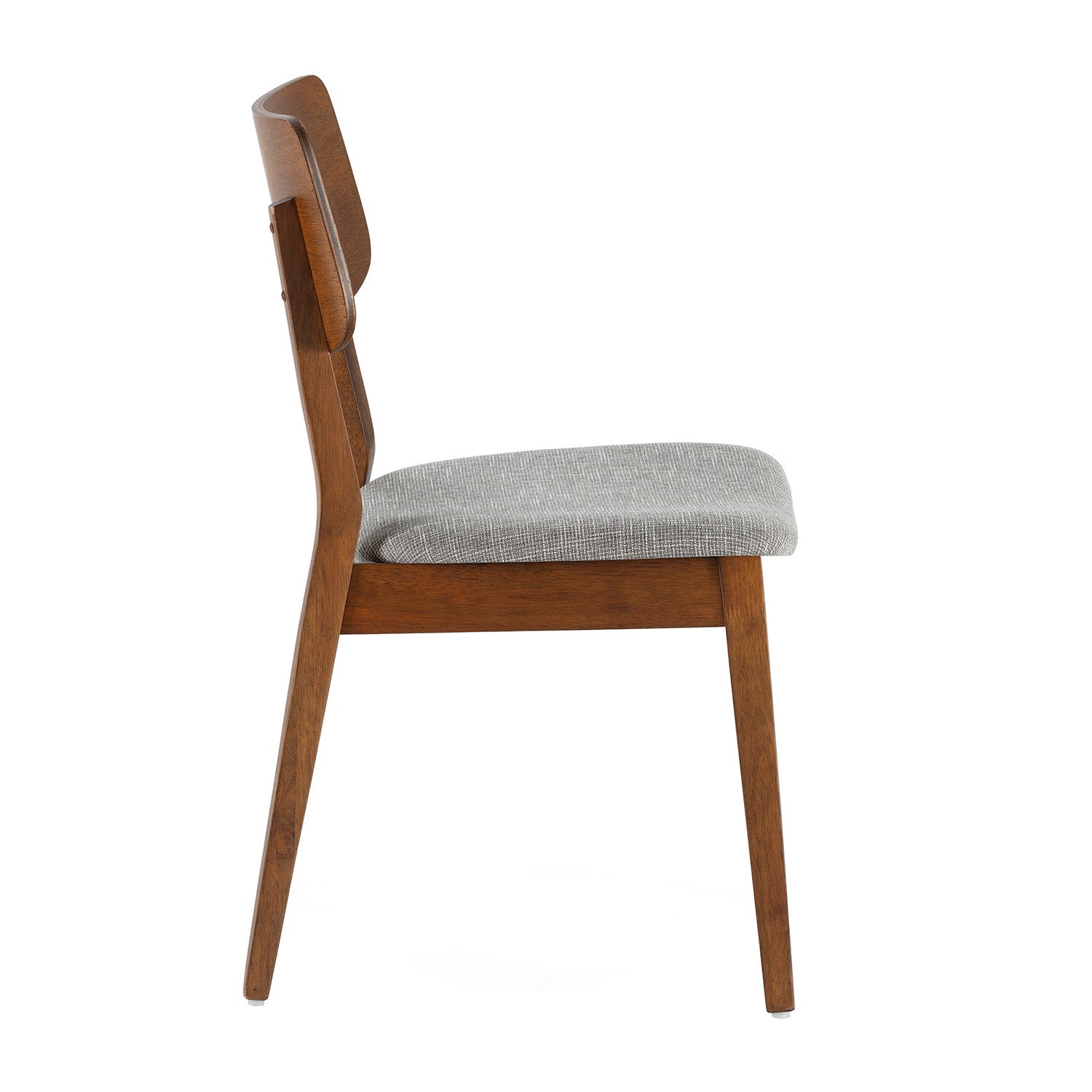 Set di 2 sedie Susi colore noce, legno massello - 4