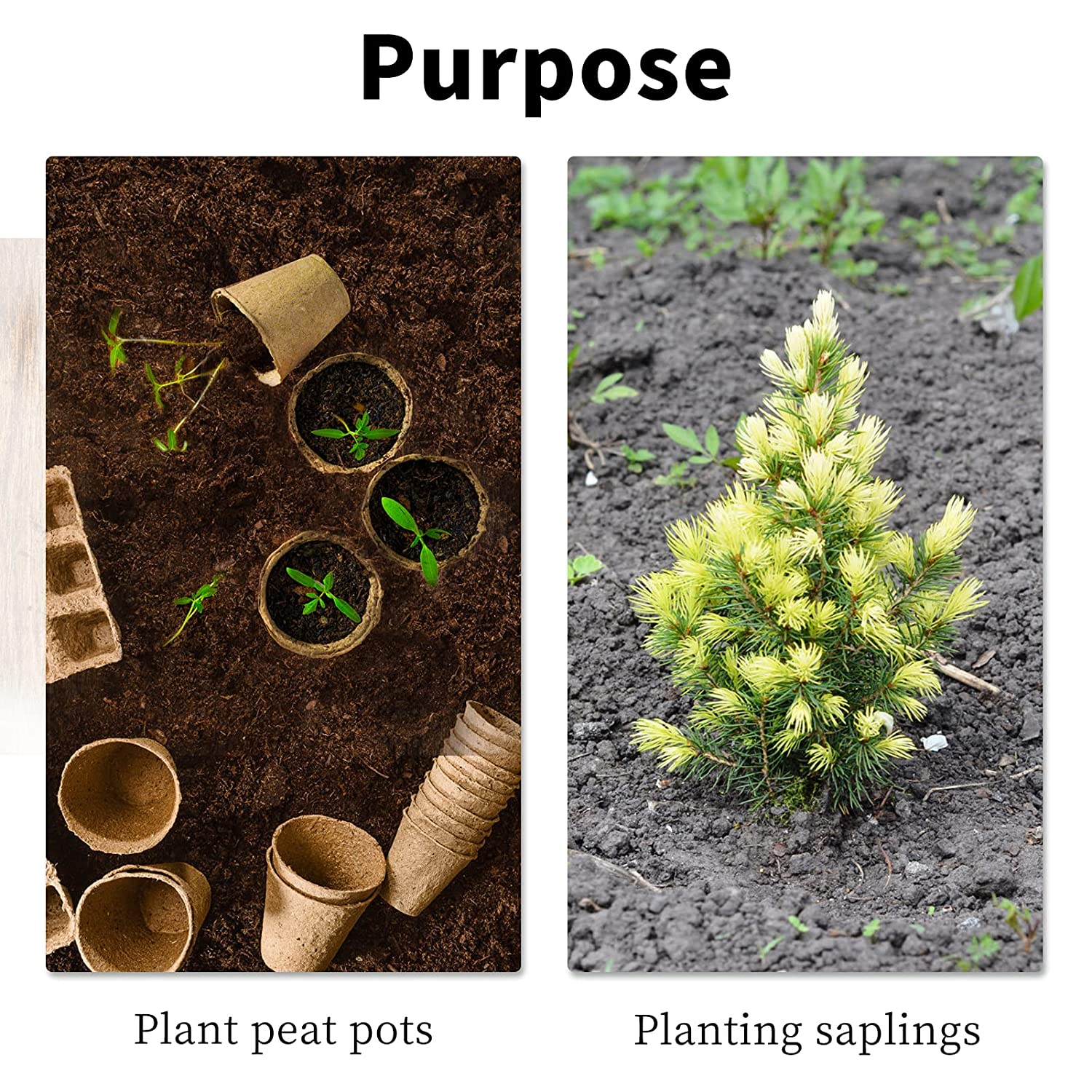 Tariere jardin perceuse amélioré perceuse jardinage foret spirale pour perceuse tariere perceuse tarriere jardin perceuse pour jardin-4x45cm - 4