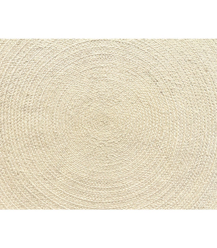 Hamid - Alfombra Nansa Interior/Exterior Crema Redonda 120x120 - 5
