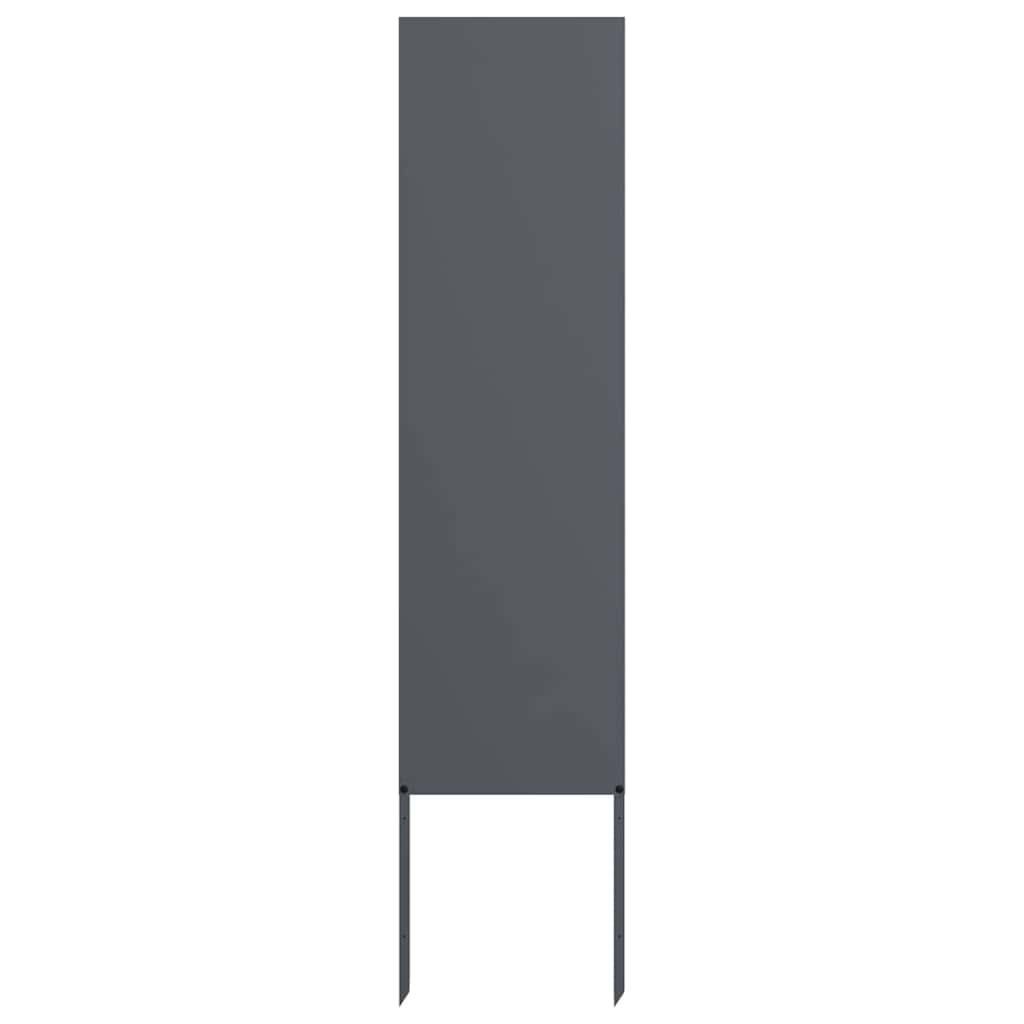 Écran de confidentialité de jardin Anthracite 32 x 140 cm vidaXL - 2