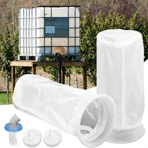 IBC Couvercle Filtre Nylon Pour Réservoir Eau De Pluie 1000L - Avec Aération, Installation Facile