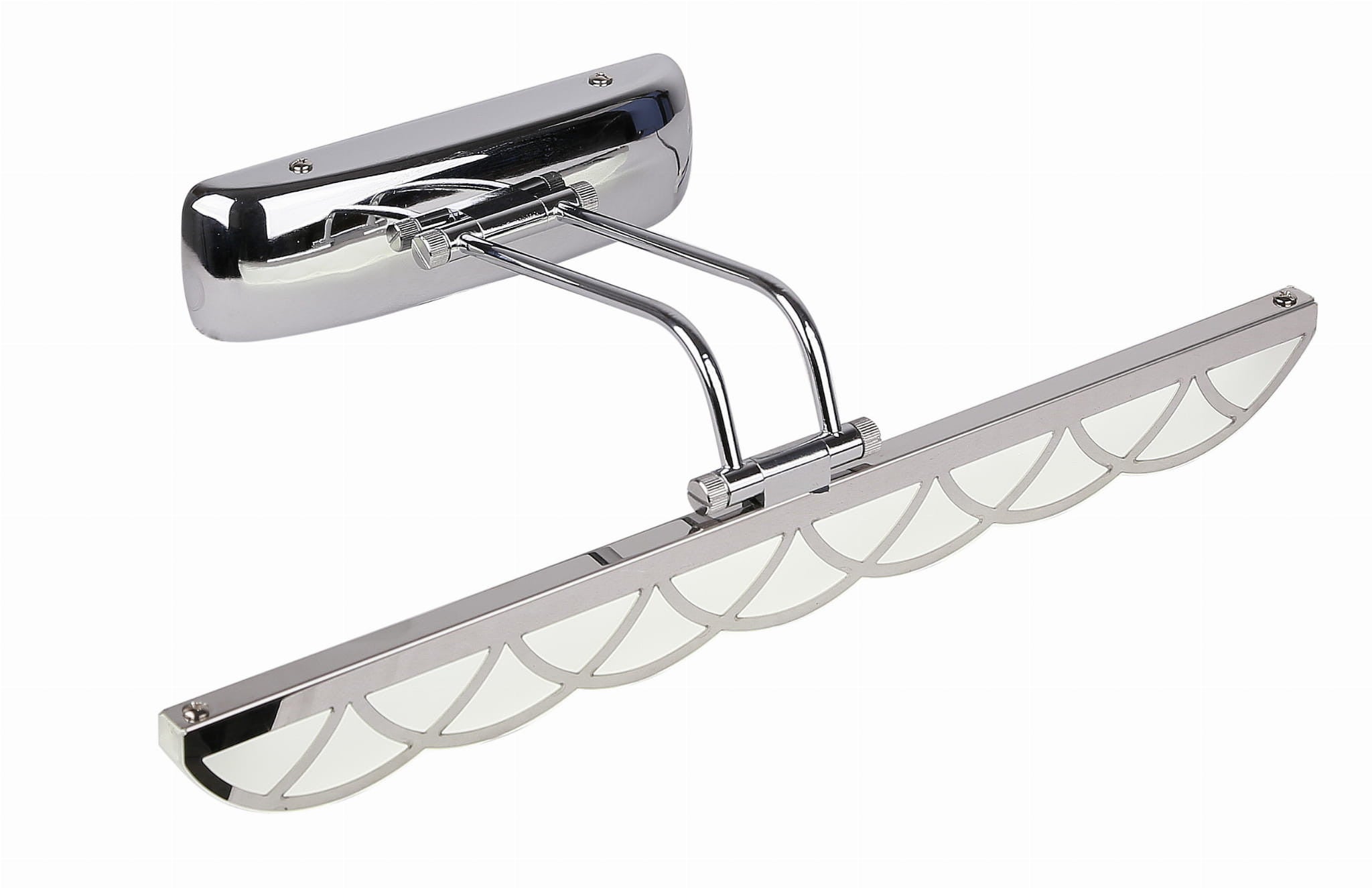 Kinkiet ścienny Move chromowany biały LED 6W 4000K 500lm wym: 13 x 44 x 20 cm akryl IP20 Candellux