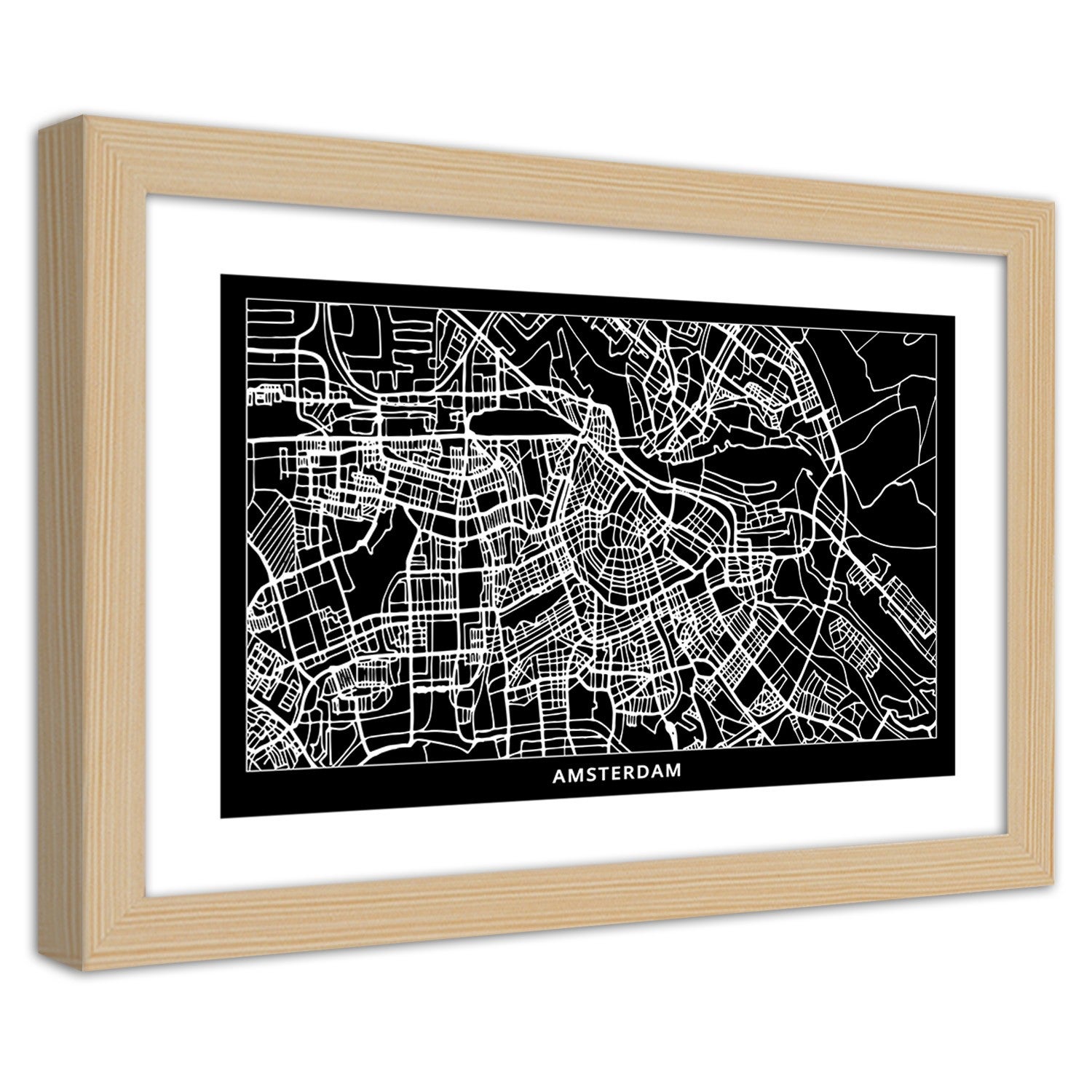 Quadro moderno su tela, poster e stampa di Foto artistiche d'autore, Architettura, Bianco e nero, Citta, Ufficio, Hotel