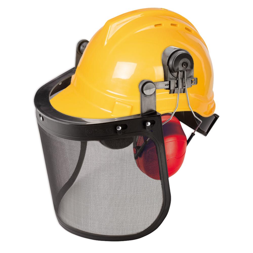 Casque de forestier avec visière et protège oreilles Silverline - 2