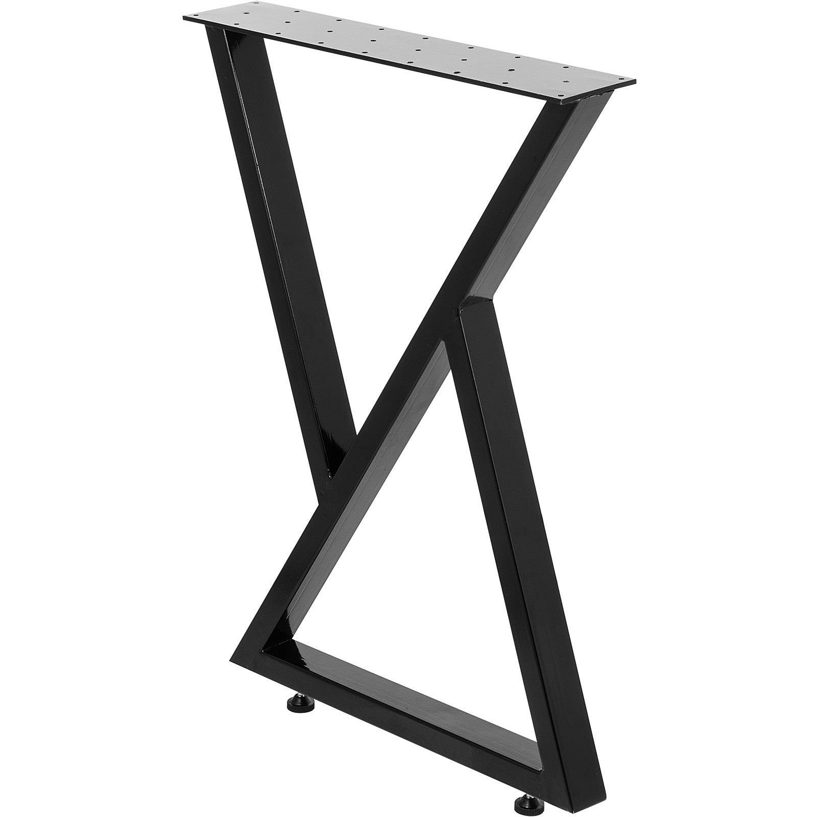 Gambe Per Tavolo In Metallo 71,1 Cm – Design Industriale A Ragno, Con Protezioni Regolabili Per Pavimento, Per Tavolino Da Caffè O Tavolo Da Pranzo FAI DA TE
