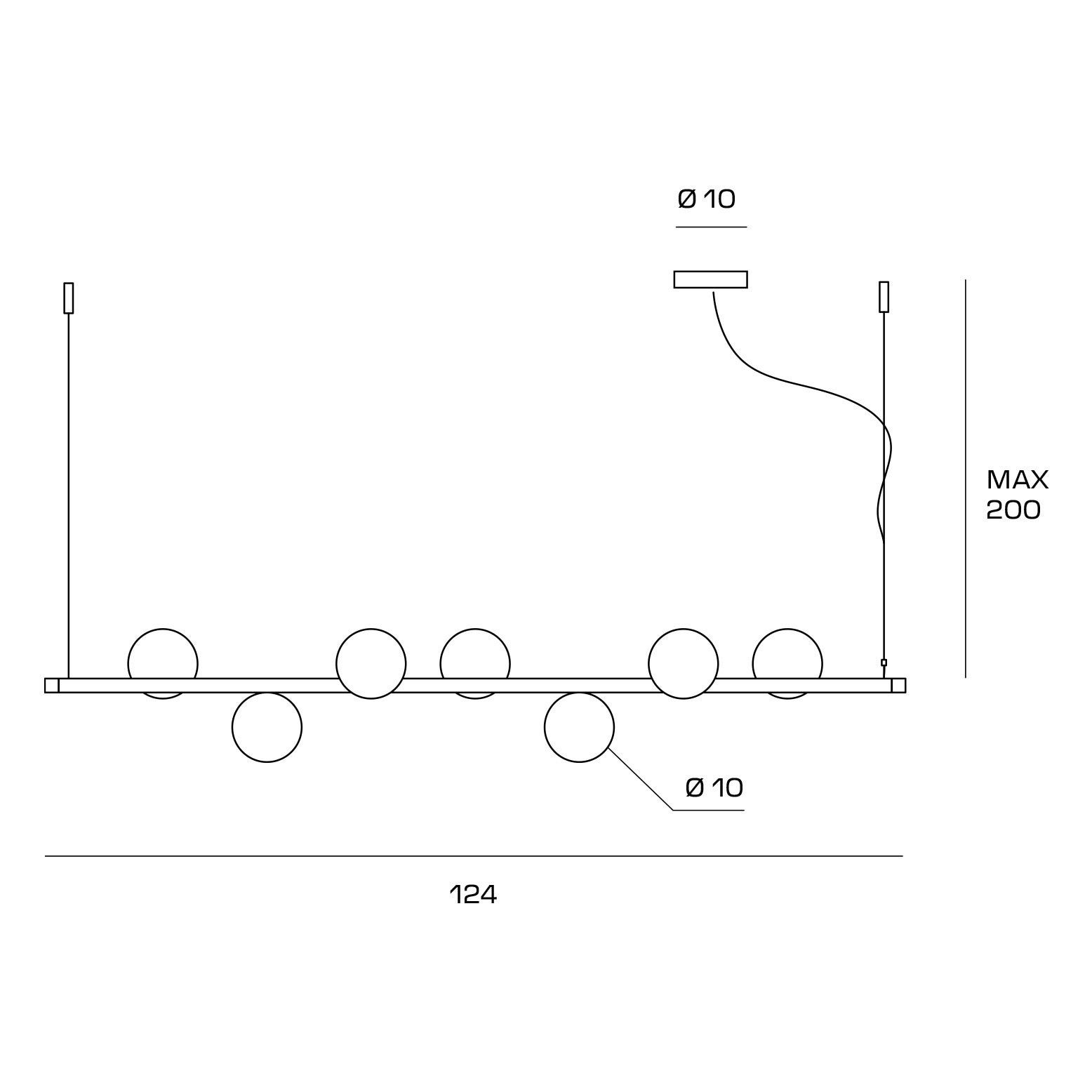 X-RAY suspension, transparent - 3