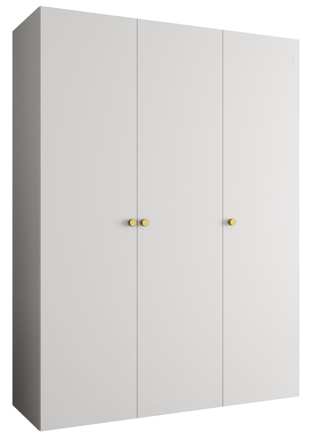 Szafa uchylna otwierana Parma 1 150 x 52 x 202 cm biały + u. złoty Abiks Meble