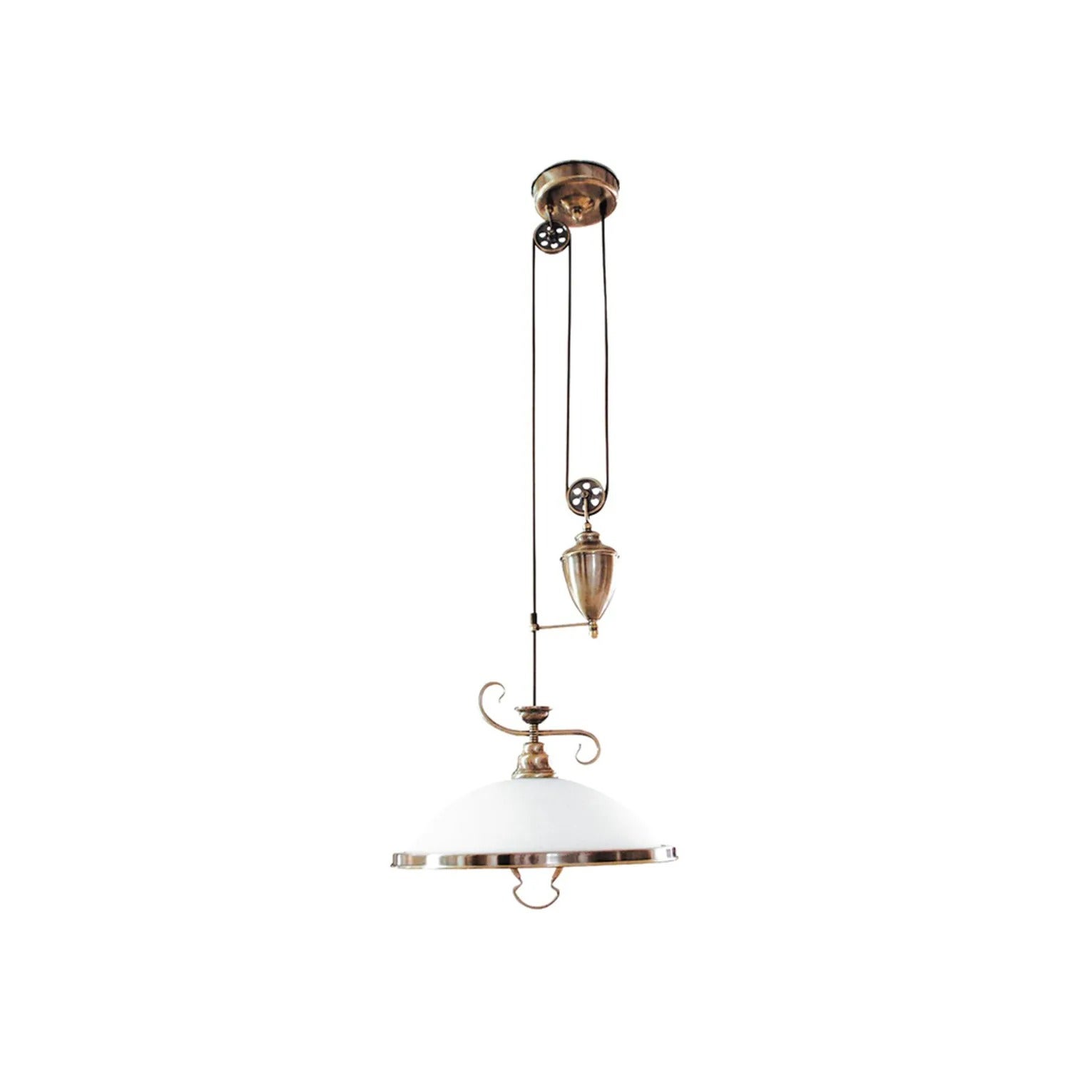 Lampa wisząca Elisett brąz 1xE27x40W metal wym:150x41x41cm IP20 Rabalux