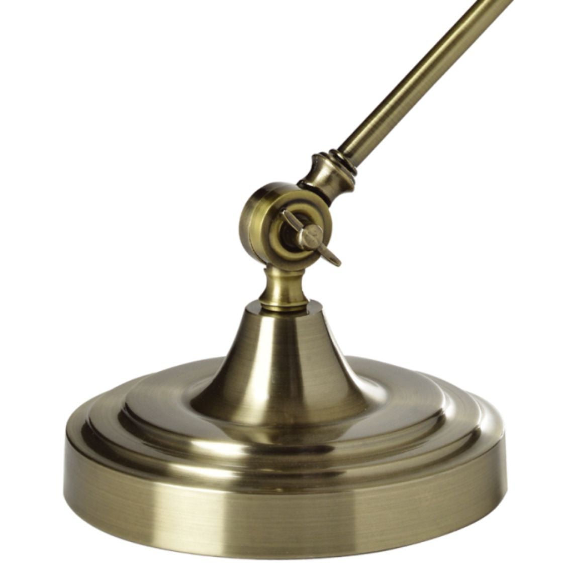 Lampe de bureau d'étude et de lecture, pour bureau, bureau, Rétro, Traditionnel, Classique, métal, Bronze Vieilli E-27 - 5