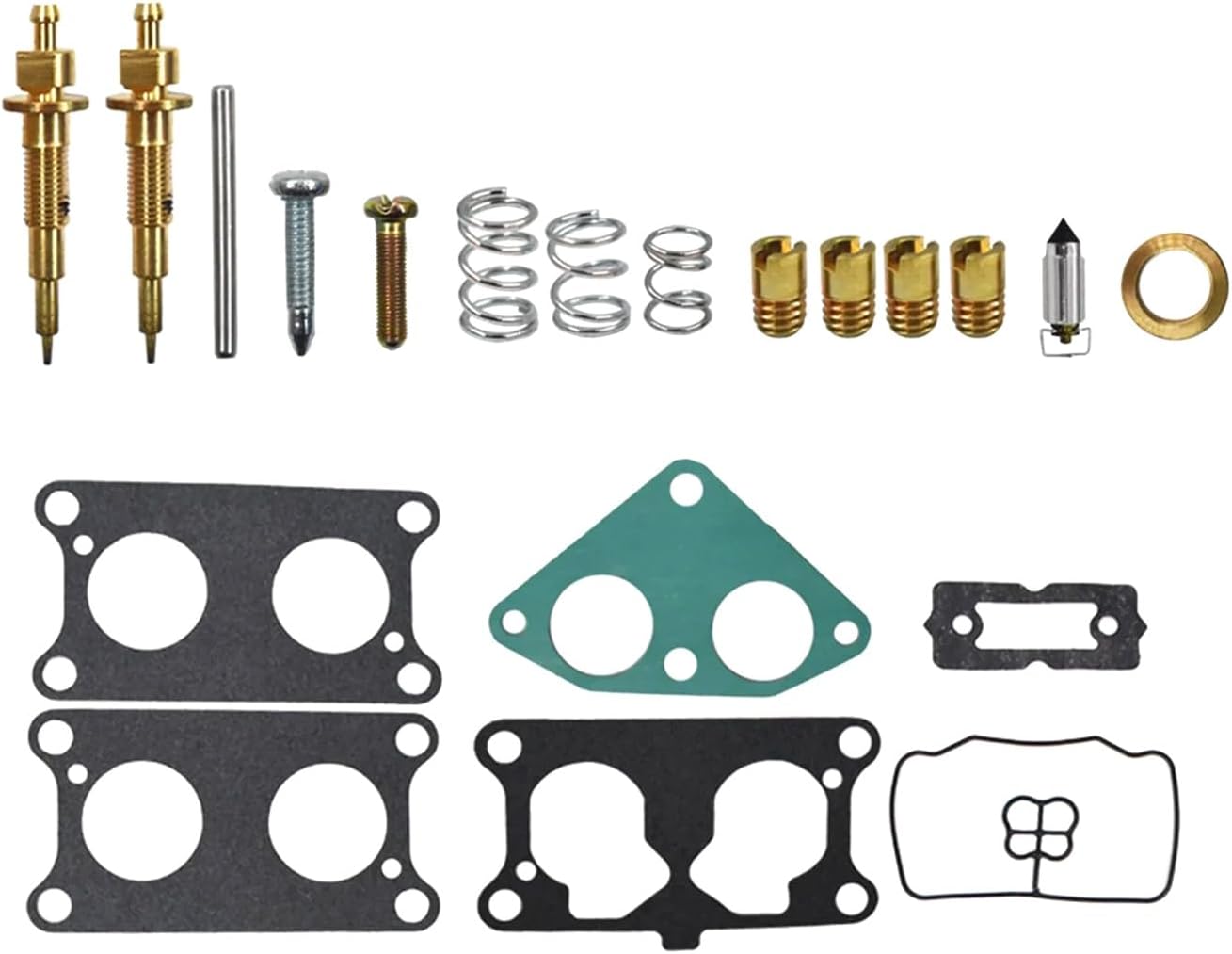 Zestaw naprawczy gaźnika kompatybilny z quadami Kawasaki Mule 3000, 3010 i 3020 (2001-2008) oraz KAF620. Zastępuje część nr 15003-2766.