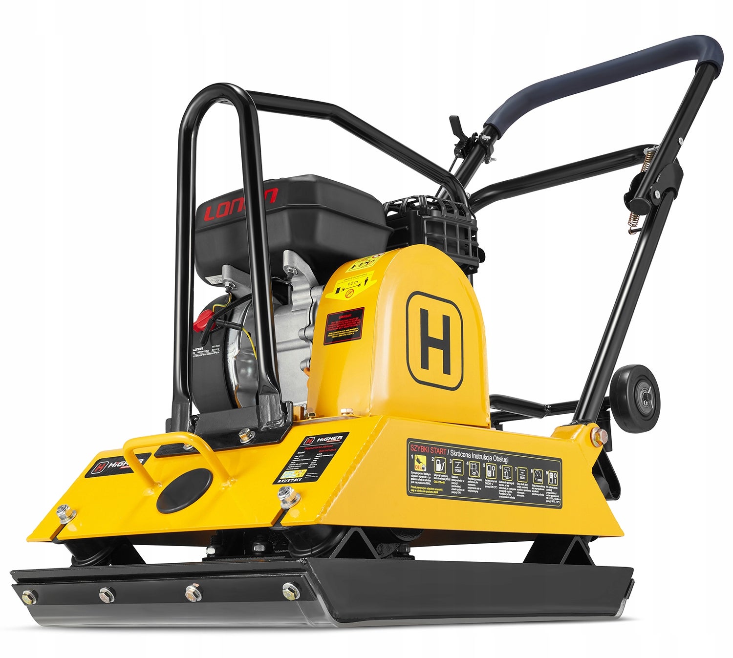 Zagęszczarka spalinowa ubijak gruntu HIGHER 100kg LONCIN 6,5KM - 7