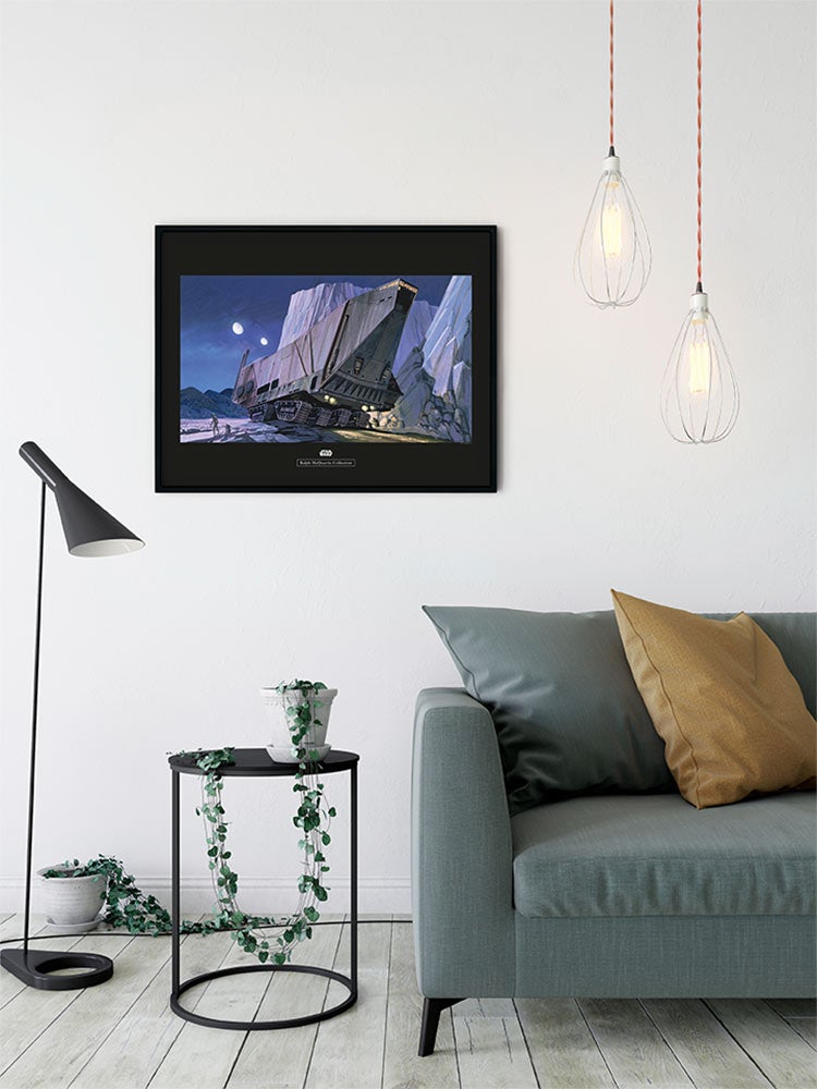 Poster d'art de Komar - Star Wars Classic RMQ Sandcrawler - Taille: 40 x 30 cm - 4