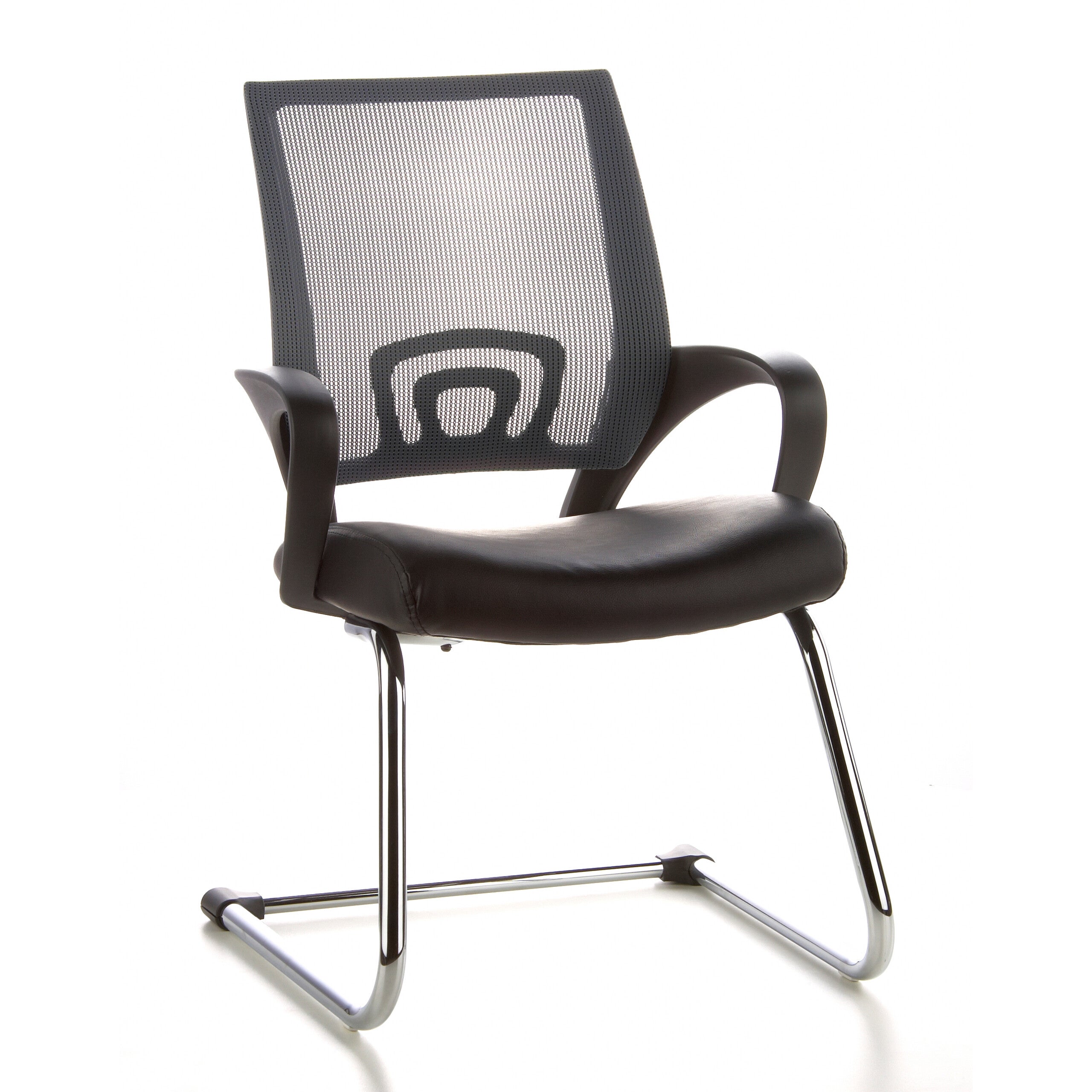 Krzesło podporowe VISTO NET V Szary / czarny hjh OFFICE