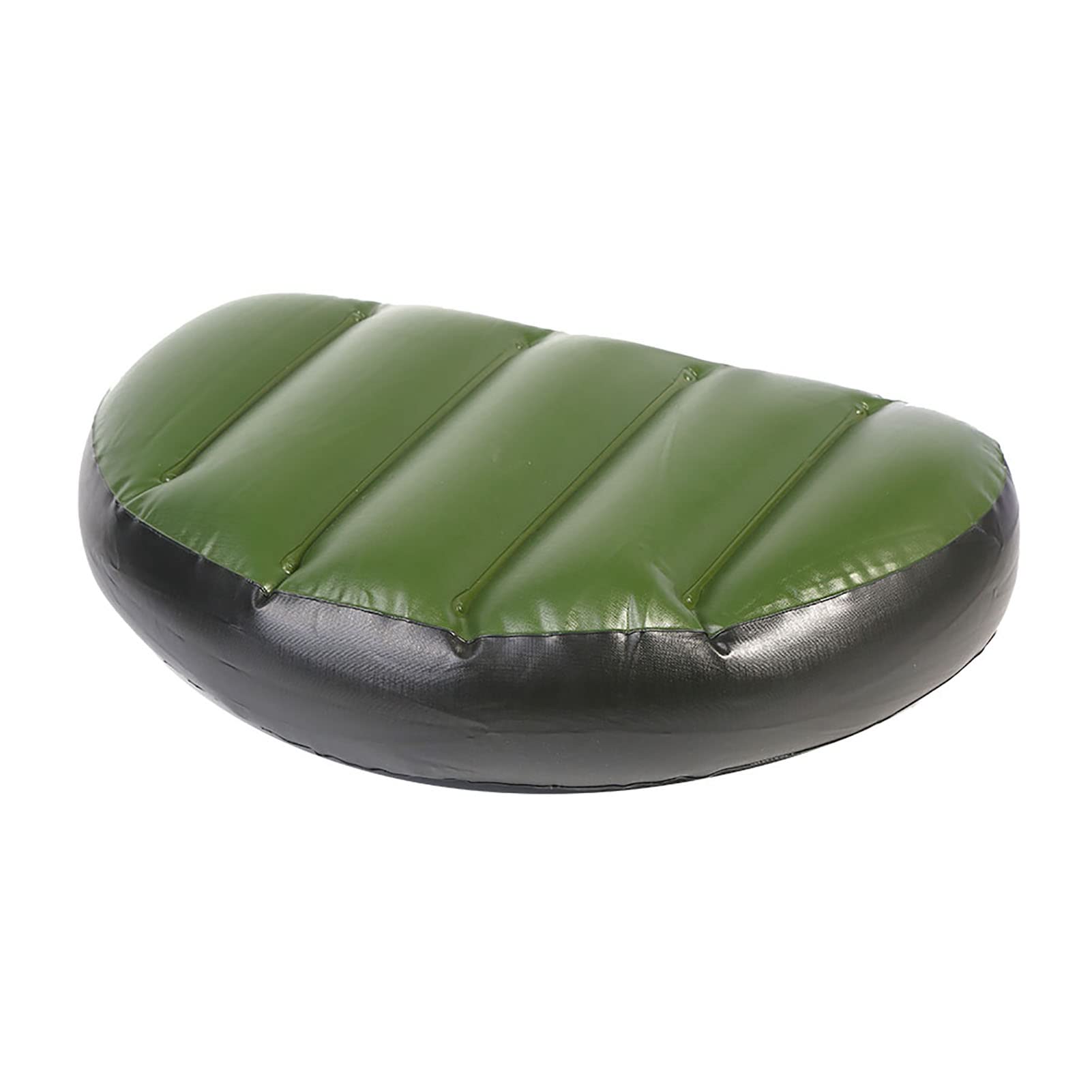 Lot De 2 Coussins De Camping Pliables - Vert Militaire Et Noir, étanches, Avec Sac De Rangement - Pour Randonnée, Pique-nique, Stade