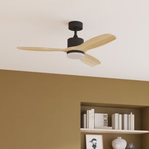 A.T.Lus 132c Ventilatore da Soffitto con Luce e Telecoando