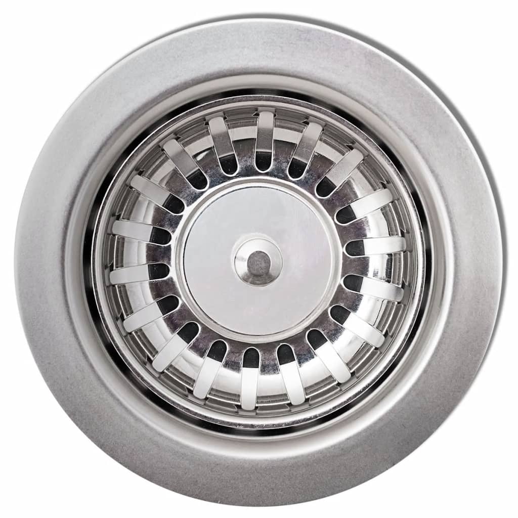 Lavello da cucina in granito nero a doppia vasca 02_0002319 - 2