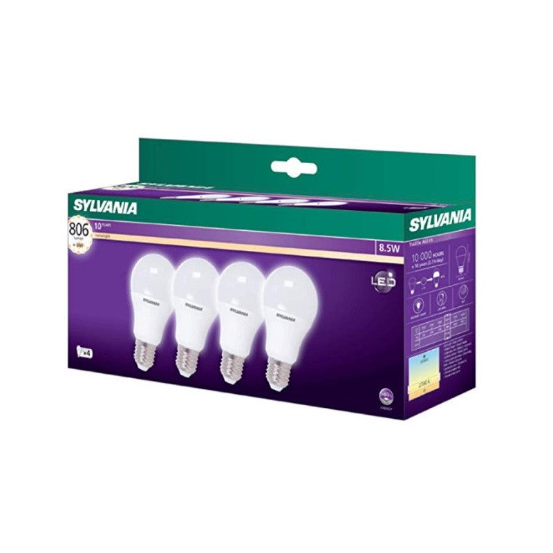LED STANDARD E27 8W 806LM 2700K BTEX4 SYLVANIA - 0029637 - 2