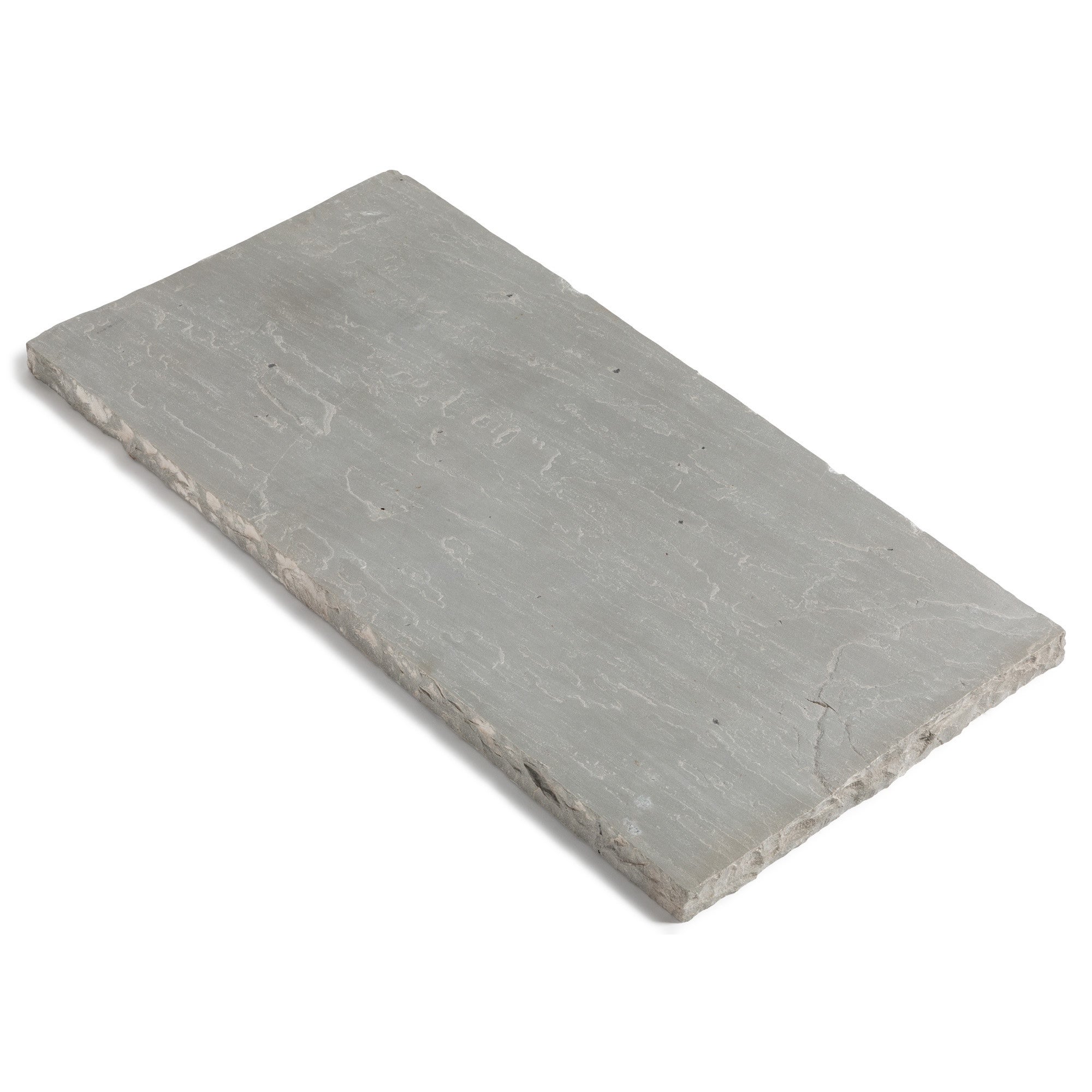 Pas japonais Rectangle Grès Kandla Gris 100x50x4 cm (à l'unité) - RO'MA NATURE - 2