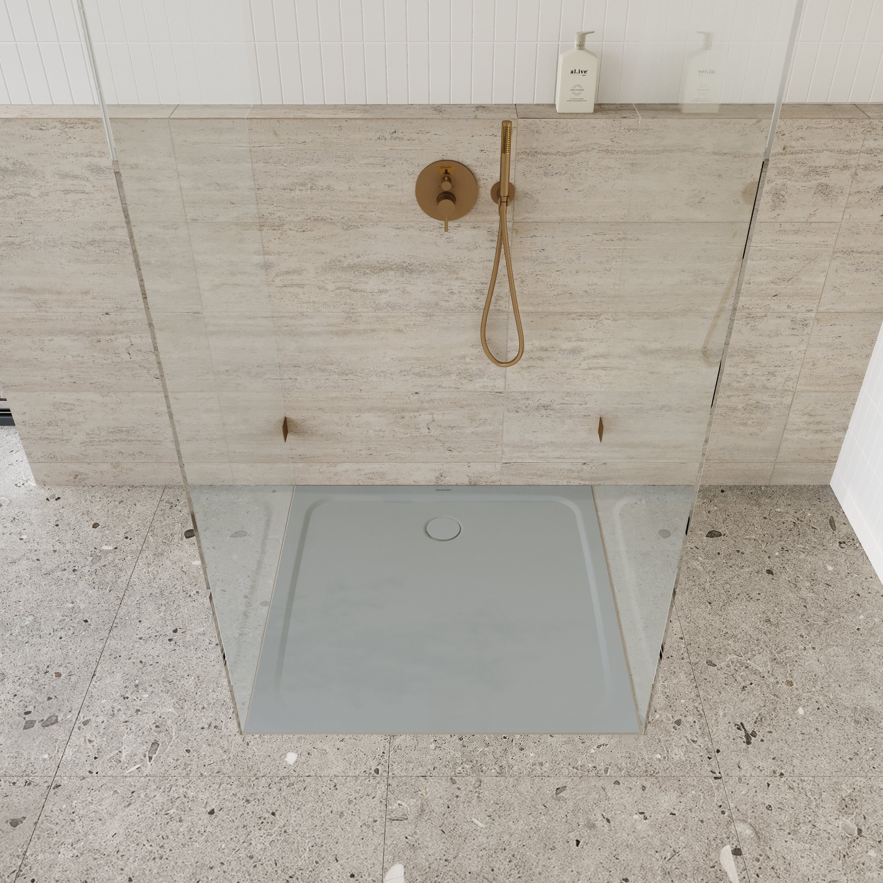 Kaldewei CAYONOPLAN 2251-1, base de duche, 80 x 80 cm, 361100012663 ...