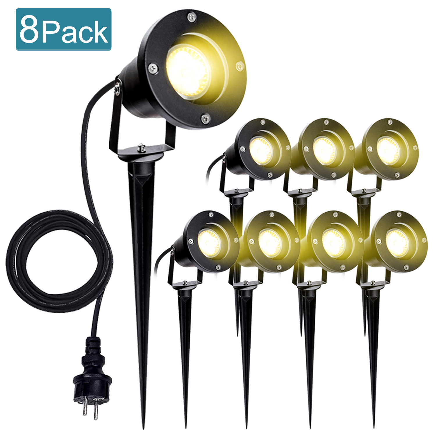 BRILLIANT lampe clavecin LED plafonnier 7 lumières marron/café | 7 LED