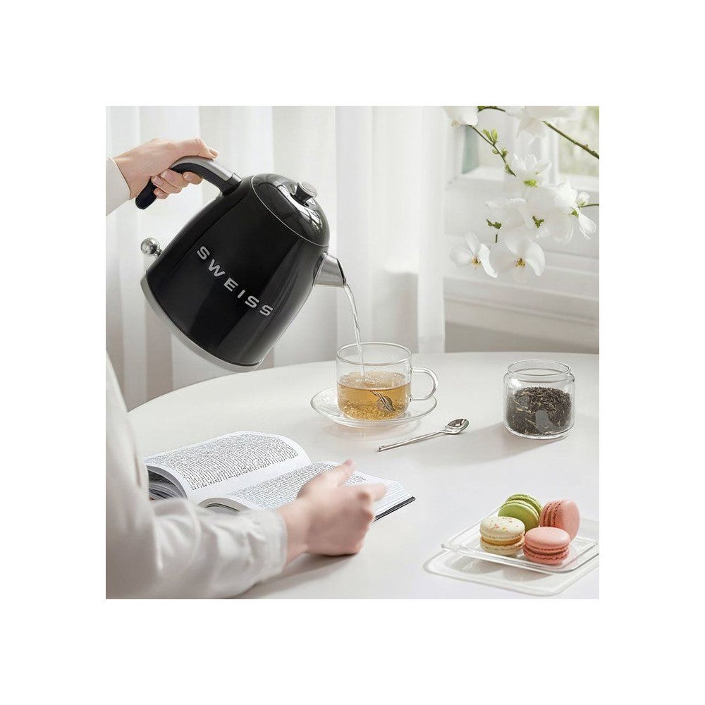 Bouilloire électrique sans fil SWEISS KTS9 1,0 L 1000 W Noir - 2