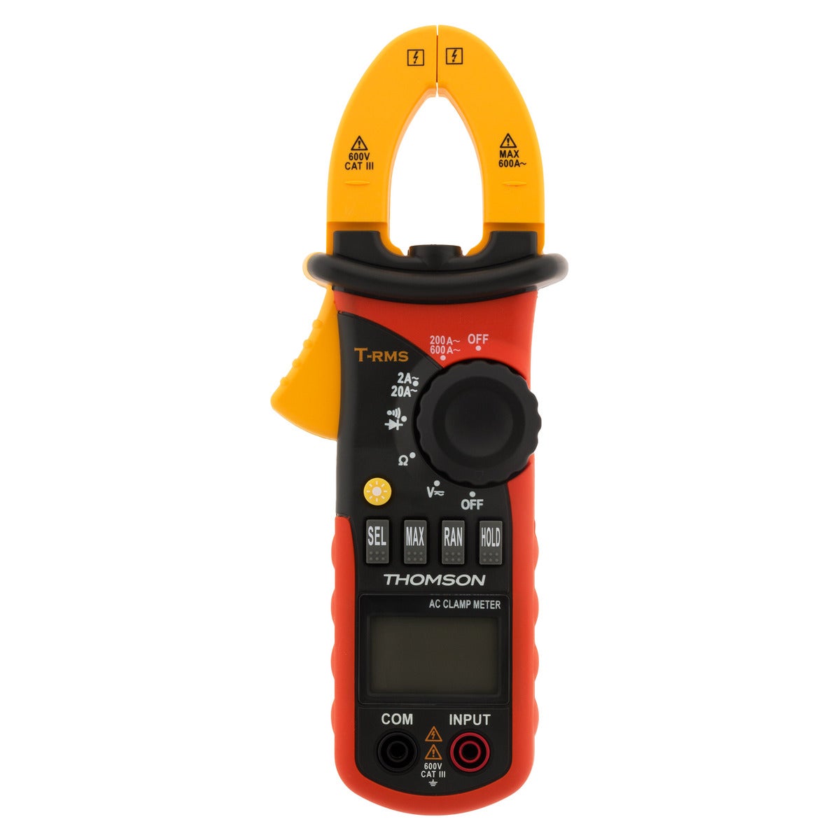 Pince ampèremétrique autocalibrée 6 fonctions CAT III 600V - Thomson - 2
