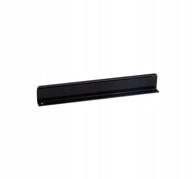 Mânere de mobilier din aluminiu negru semilucios, 34 cm, Ua06r
