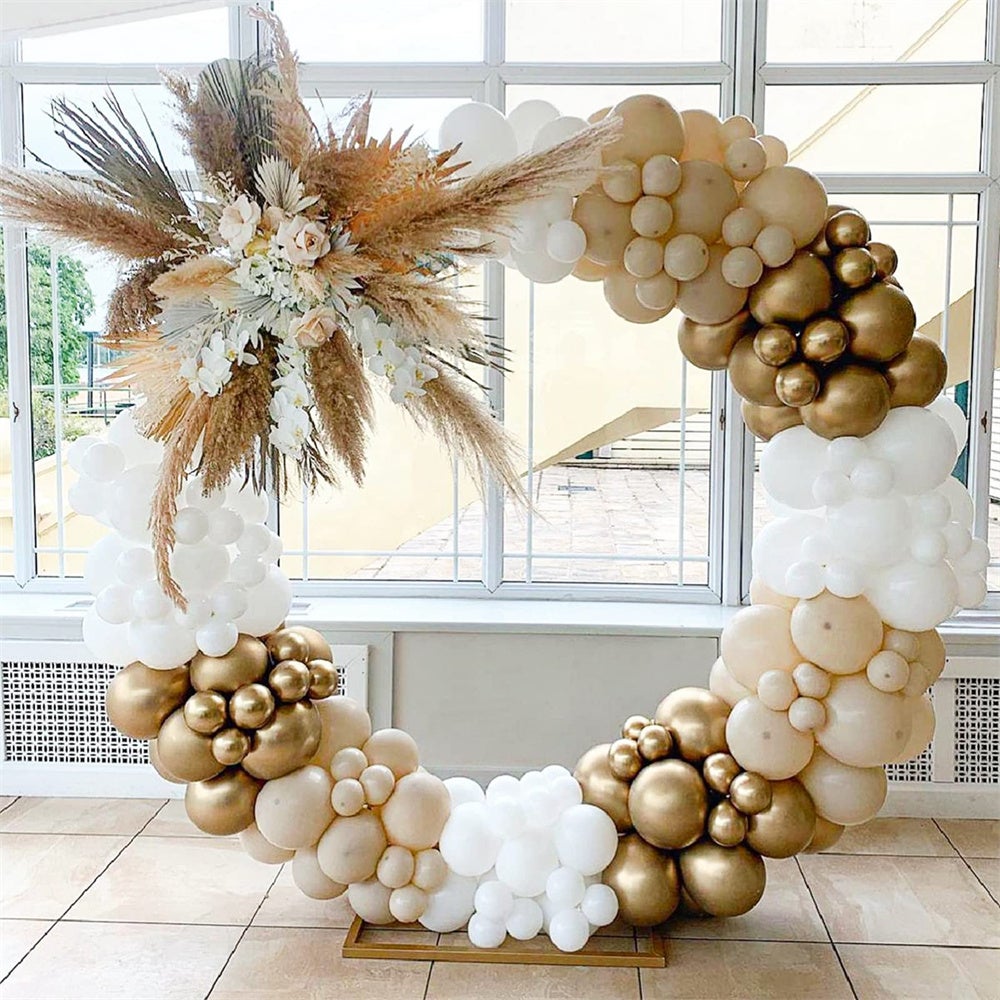 Cet ensemble d'arche de ballons de 203 pièces convient aux anniversaires, aux fêtes d'anniversaire, aux fêtes prénatales et aux décorations de mariage - 3