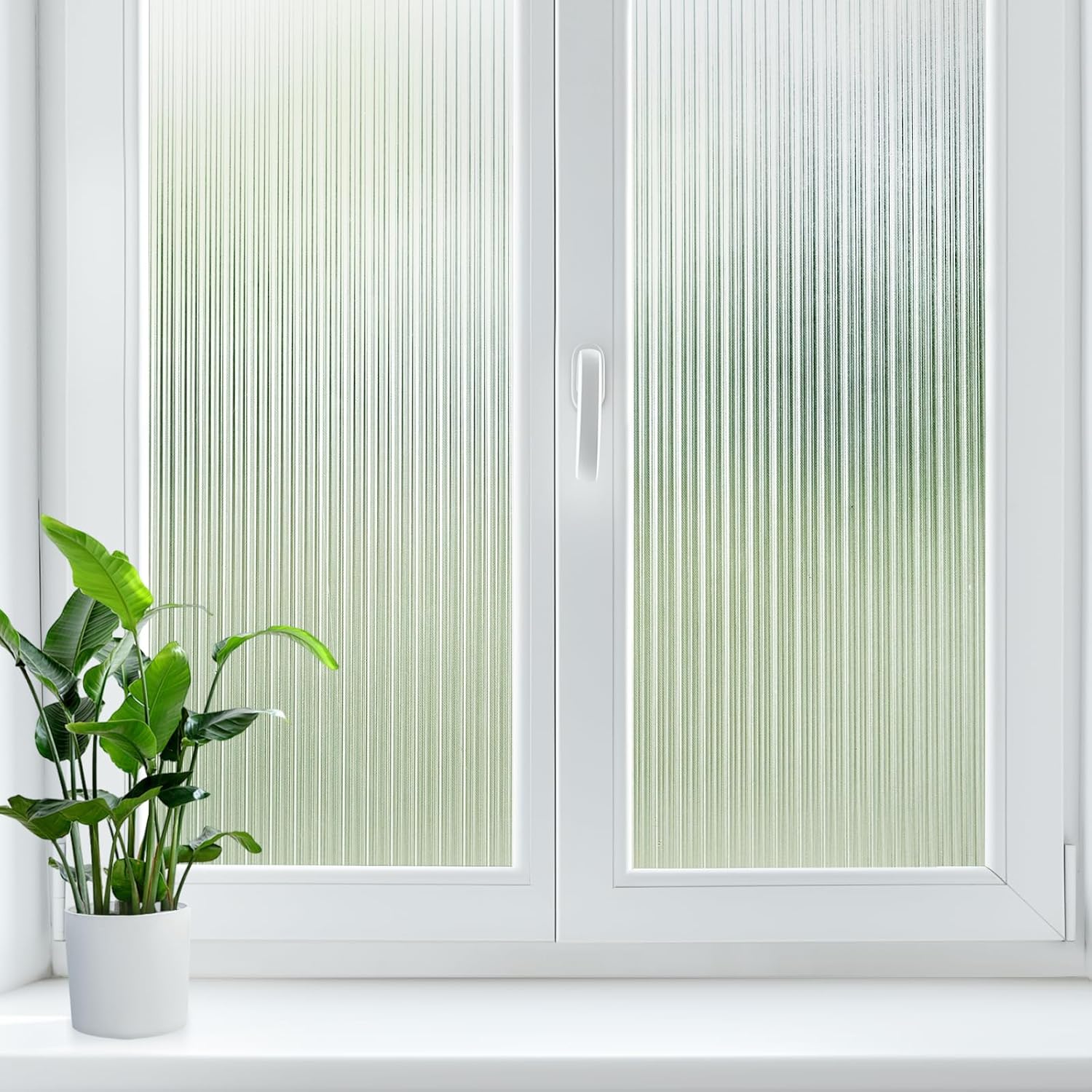 Anty-spekulacyjna folia ochronna do okien Frosted Texture Elektrostatyczna folia adsorpcyjna PVC Łazienka Salon Okno Prywatność Folia szklana