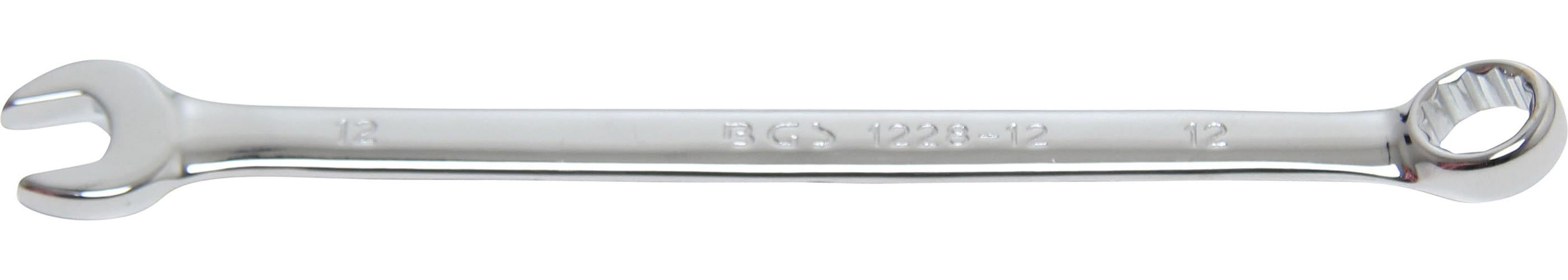Klucz płaski BGS Technic chromowany 15° kąt 19,5 cm