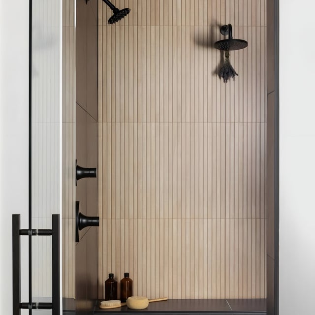 Carrelage sol / mur effet bois bambou relief 60x120 cm ARTWOOD RIBBON MAPLE(vendu par boite de 1.44m2)