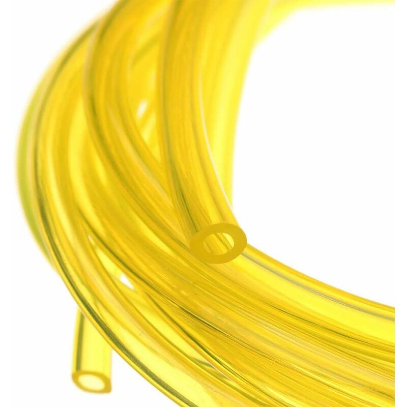 4 Lot de Tuyau Durite d'Essence, 4 Tailles Tuyau Carburant 3x6mm/3x5mm, 2.5x5mm/2x3.5mm (1,5 Mètres Chacun) pour Souffleur Tronçonneuse - 2