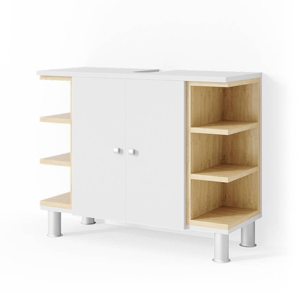 Vicco Szafka pod umywalkę Aquis, Biały, 79.6 x 64 cm