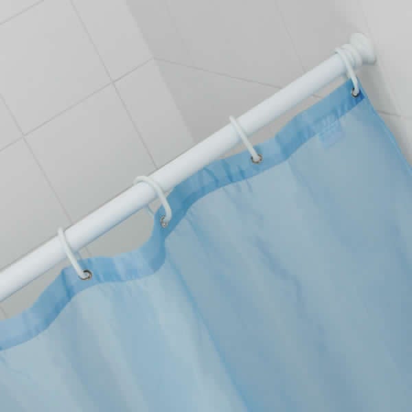 Support de rideau de douche extensible en aluminium - MESURE 155-255 cm ...