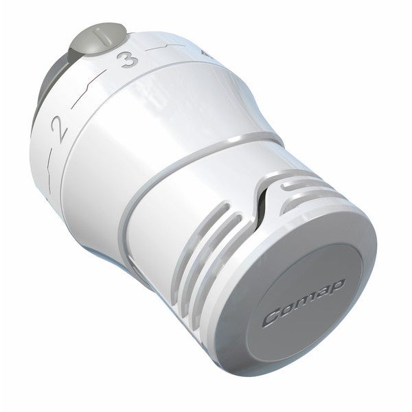 COMAP Tête thermostatique SENSO BLANCHE M28 x 1,5, Compatible avec les corps Comap uniquement - R100000