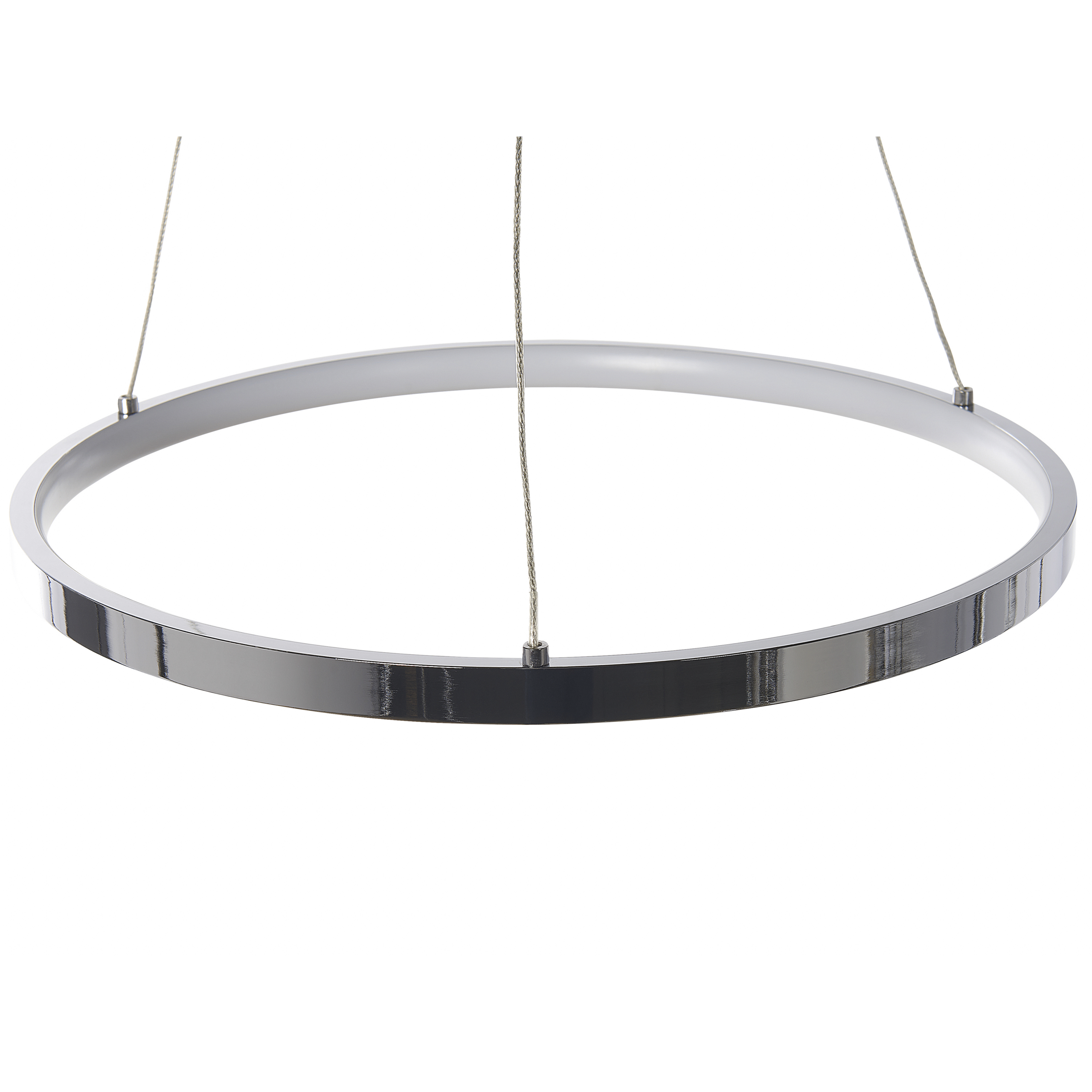 Lampadario a LED JORDAN Metallo Argento - 5