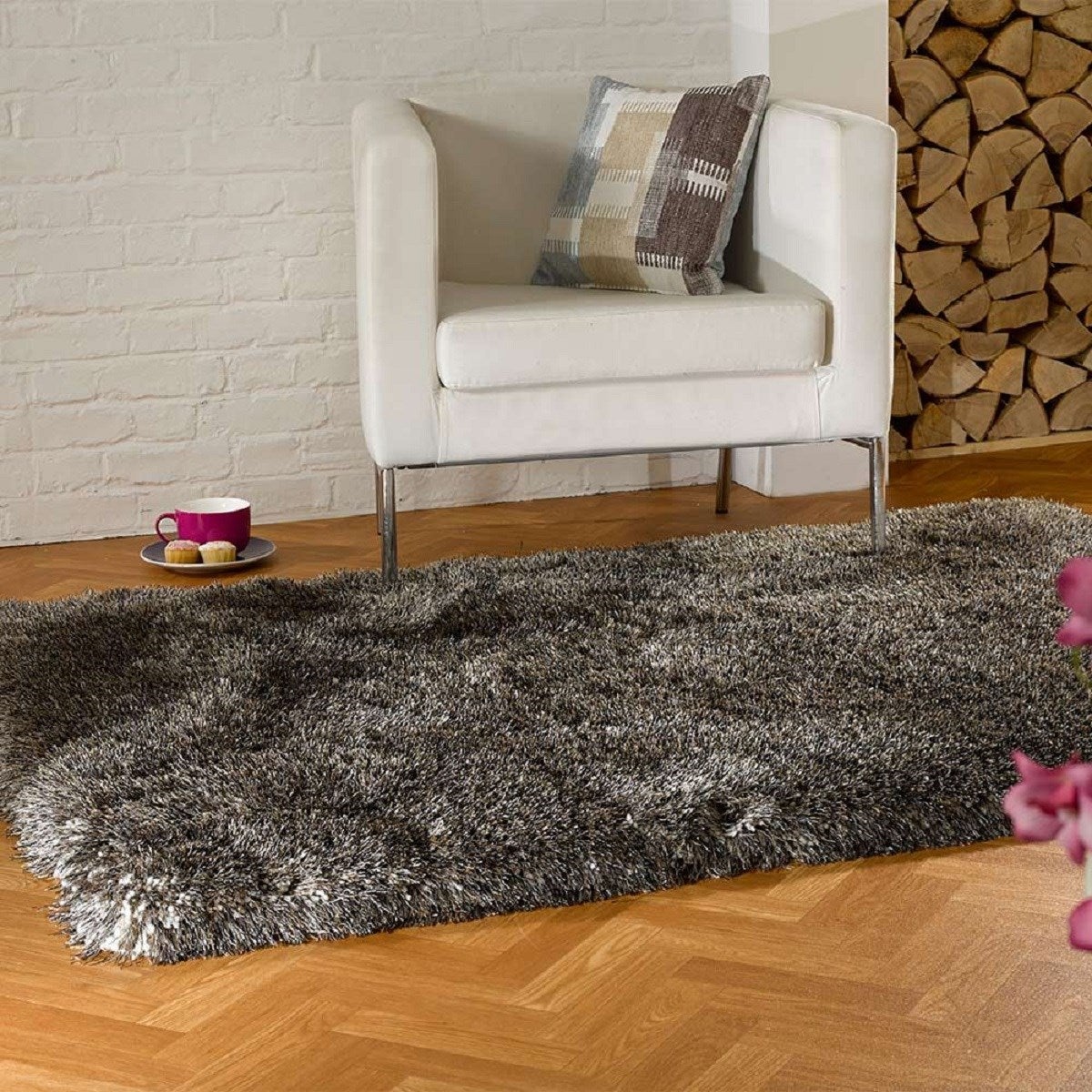 Tapis shaggy confort doux et épais LOOT 120x170 cm - 2