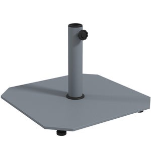 Kit Adaptateur Support Parasol De Jardin - 3 Anneaux Réducteurs + Base + Vis - Installation Facile