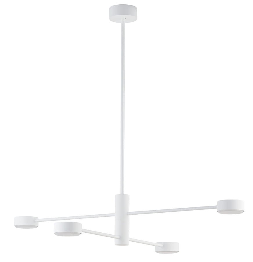 Lampa wisząca Orbit biała 4xGX53x8W wym: 77,5 x 84,5 x 84,5 cm metal Nowodvorski Lighting