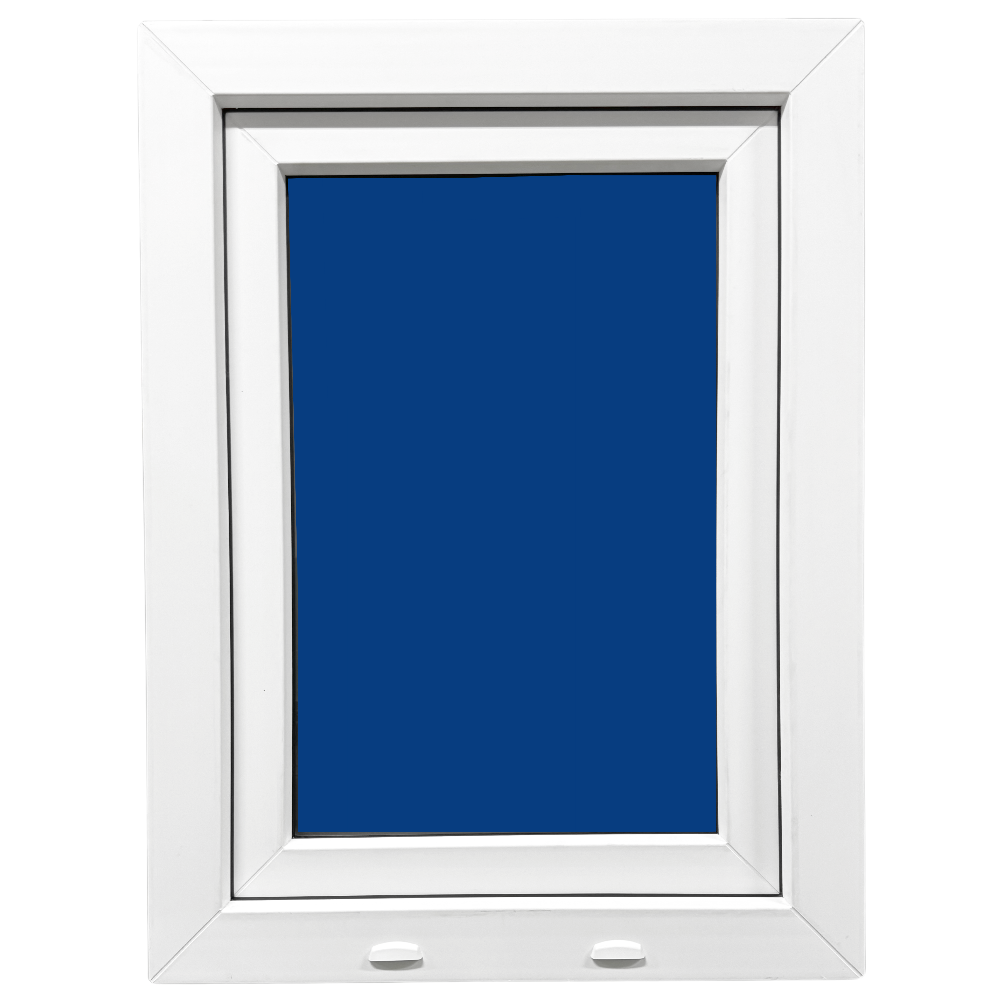 Finestra PVC rinforzato 80×100 cm bianca anta-ribalta destra | Vetro ...